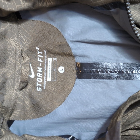 Nike Stormfit 5 Waterproof Jacket Size Large Topo Design Magnetic Pockets Sz L - Picture 5 of 17